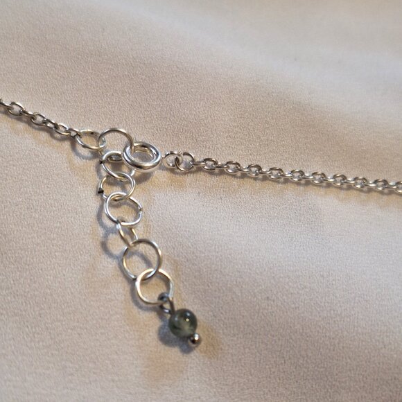 Artisan Handmade Agate Wood Lava Stone Diffuser Bead Necklace - Picture 6 of 7